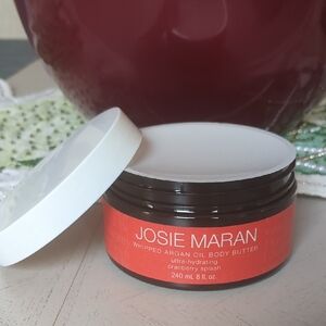 New And Sealed Josie Maran Whipped Argan Oil Body Butter 8 Fl.oz
